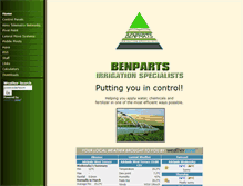 Tablet Screenshot of benparts.com.au
